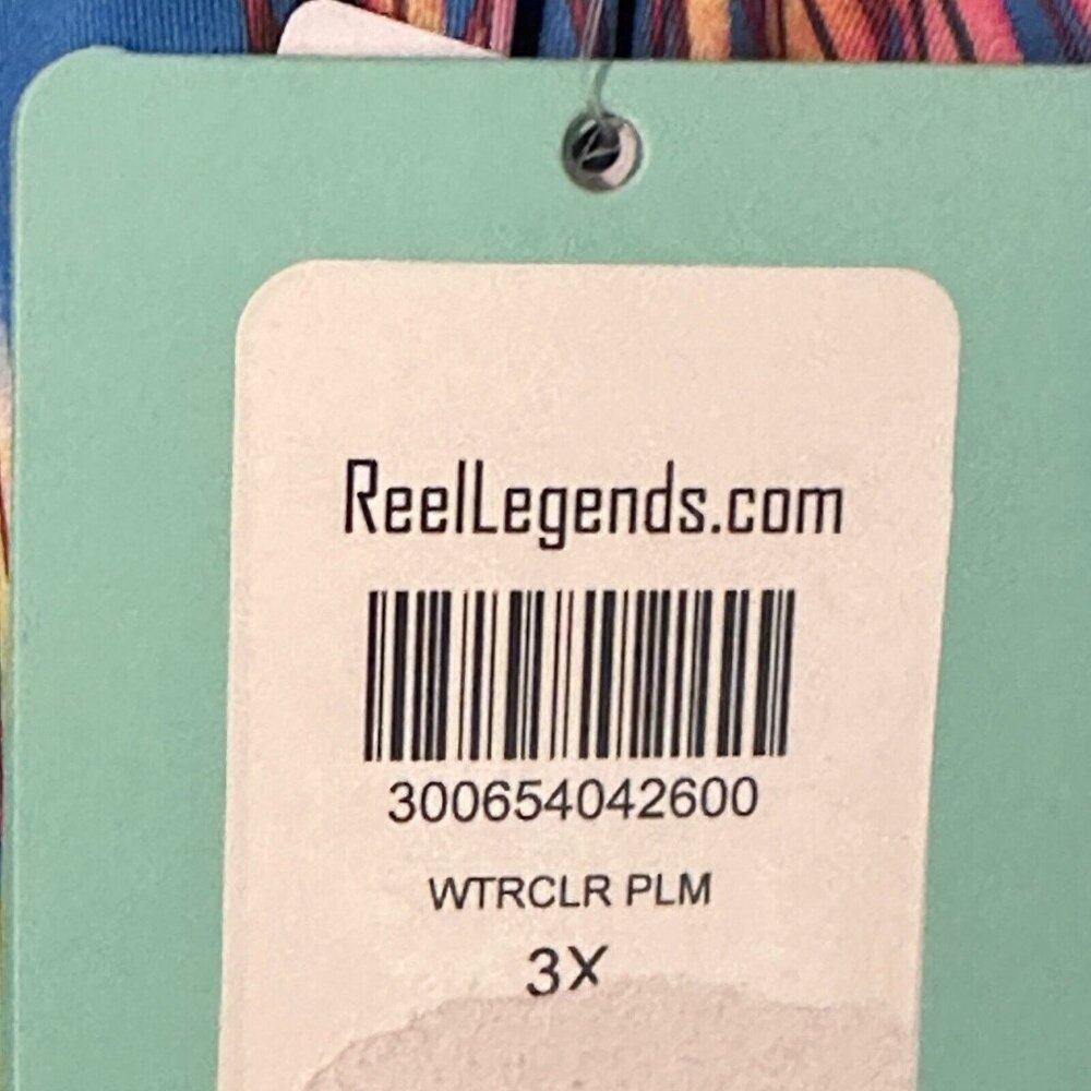 NWT Reel Legends womans 3x Keep-It-Cool Convertible Maxi Skirt Dress Coverup - Picture 6 of 8